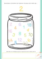 Vista previa - Manualidades / Dibujos para colorear - fichas para trabajar la tabla del 2 - página 3