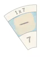 Vorschau - Fördermaterial/Inklusion - Legekreis - 1x1 mit 7 - Seite 3