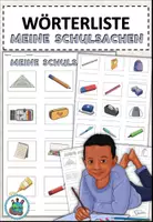 Vorschau - Spiele - Materialpaket Wortschatz "Meine Schulsachen" groß - Seite 2