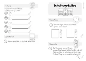 Vorschau - Spiele - Schulhausrallye/ Schnitzeljagd (Erster Schultag) - Seite 1