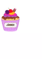 Vorschau - Arbeitsblätter - Geburtstagskalender Muffins Cupcakes mit Kerzen basteln - Seite 3