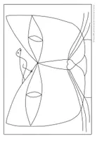 Vorschau - Mal- und Bastelvorlagen - Paul Klee: "Katze und Vogel" - Ausmalbild - Seite 2