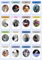 anteprima - Flashcard - Flashcards Pessoas e Profissões em português - Pagina 3