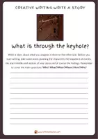 Προεπισκόπηση - Φύλλα εργασίας - Creative Writing-Write a story - Εξώφυλλο