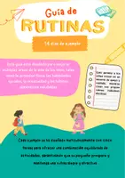 Vista previa - Tarjetas / Manipulativos - guia de rutinas diarias - Portada