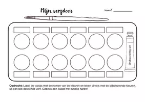 Voorbeeld - KUNST: Leer je verfdoos beter kennen (PDF/Word) - Pagina 1