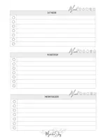 anteprima - Altro tipo di materiale - Planner settimanale - agenda e programmazione - Pagina 3
