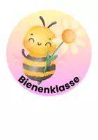 Vorschau - Bildkarten - Bienenklasse Türschilder - Deckblatt