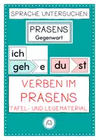 Vorschau - Stundenentwürfe - Verben- Einführung. Tafelmaterial & Unterrichtsidee - Seite 1