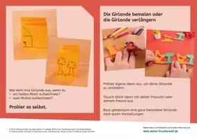 Vorschau - Stundenentwürfe - LehrKraftPaket: Girlanden - Symmetrie entdecken - Seite 2