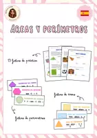 Vista previa - Hojas de trabajo - Áreas y perímetros - Portada