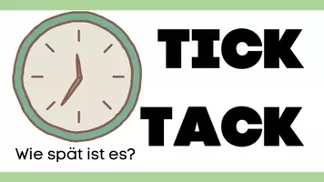 Vorschau - Stundenentwürfe - Ticktack Präsentation: Uhrzeiten als PPT oder PDF präsentieren - Seite 1