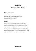 Vorschau - Bildkarten - Dialogue - Sprechprüfung (ab Kl. 8/9, family) - Seite 3