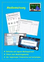 Vorschau - Arbeitsblätter - Mediennutzung - Mediengesellschaft - Deckblatt