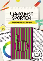 Voorbeeld - Lijnkunst - sporten - Voorblad