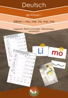 Vorschau - Arbeitsblätter - Materialpaket: Silbenlesen (ma, me, mi, mo, mu) - Seite 1
