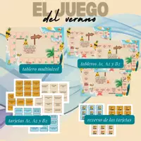 Vorschau - Spiele - 3 tableros sobre el verano - Deckblatt