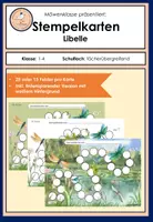Vorschau - Anderer Materialtyp - Stempelkarten: Klassentier Libelle (Verstärkungs-/Belohnungssystem/Token) - Deckblatt