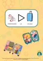 anteprima - Materiale di supporto/inclusione - prepariamo la valigia - Pagina di copertina