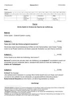 Vorschau - Test - Erörterung_Klausur_Emilia Galotti - Deckblatt