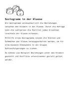 Vorschau - Arbeitsblätter - Soziogramm der Klasse - Seite 1