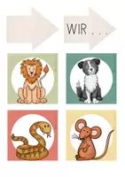 Vorschau - Bildkarten - Lautstärkeampel - bunt - Seite 2
