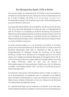 Vorschau - Unterrichtsreihen - Die Olympischen Spiele 1936 - Olympia unter dem Hakenkreuz - Seite 1