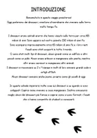 anteprima - Schede informative - Schede didattiche dinosauri classe terza - Pagina 1