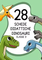 anteprima - Schede informative - Schede didattiche dinosauri classe terza - Pagina di copertina