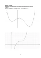 Vorschau - Klassenarbeiten - Klausur über Differentialrechnung - Seite 1