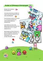 Vorschau - Anderer Materialtyp - Puzzles zur Einteilung in Vierergruppen - Seite 1
