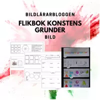 förhandsvisning - Flikbok för alla Konstens grunder NR 1-6 - försättsblad