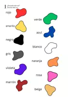 Vorschau - Arbeitsblätter - Arbeitsblatt Spanisch - die Farben - los colores - Seite 1