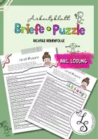 Vorschau - Arbeitsblätter - Briefe-Puzzle: Bestandteile in die richtige Reihenfolge bringen - Deckblatt