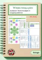 Vorschau - Arbeitsblätter - Buddybook - Wirbeltierklassen - Deckblatt