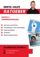 Vorschau - Unterrichtsreihen - Erste Hilfe Ratgeber: Atemwegsprobleme - Deckblatt