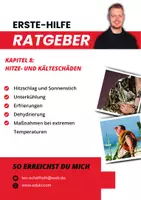 Vorschau - Unterrichtsreihen - Erste Hilfe Ratgeber: Hitze- und Kälteschäden - Deckblatt
