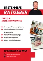 Vorschau - Unterrichtsreihen - Erste Hilfe Ratgeber: Akute Erkrankungen - Deckblatt