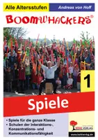 Vorschau - Arbeitsblätter - Boomwhackers – Spiele für die ganze Klasse | Musik Grundschule Sekundarstufe Klasse 1–13 | 16 Klassenspiele, Rhythmus, Aufführung, Konzentration, Memory, Andreas von Hoff - Deckblatt