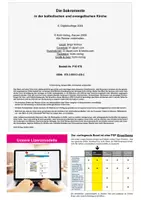 Vorschau - Arbeitsblätter - Die Sakramente in der katholischen und evangelischen Kirche | Taufe, Firmung, Abendmahl, Beichte, Ehe, Weihe | Religion Grundschule Sekundarstufe Klasse 3-7 Lösungen - Seite 1