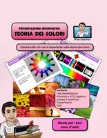 anteprima - Programmi scolastici / Materiali per docenti - ARTE: Presentazione d'arte: Teoria dei colori - Pagina di copertina
