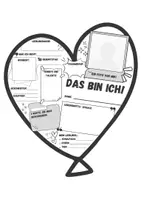 Vorschau - Mal- und Bastelvorlagen - Bastelvorlage: Kennenlernen Steckbriefe (Klassenraumgestaltung) - Seite 3