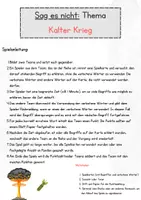 Vorschau - Mal- und Bastelvorlagen - Sag es nicht: Kalter Krieg Edition - Seite 1