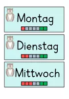 Vorschau - Arbeitsblätter - Eulenklasse Classroom Management. Klassentier: Eule - Seite 1