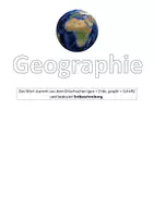 Vorschau - Stundenentwürfe - Materialpaket Geographie Klasse 8/9 - Seite 1