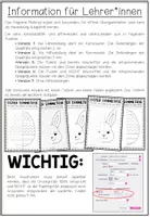Vorschau - Arbeitsblätter - OSTER SYMMETRIE - 10 Arbeitsblätter (differenziert) - Seite 1