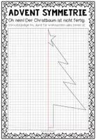 Vorschau - Arbeitsblätter - ADVENT SYMMETRIE - 10 Arbeitsblätter (differenziert) - Seite 3