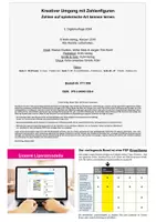 Vorschau - Arbeitsblätter - Kreativer Umgang mit Zahlenfiguren | Mathematik Kindergarten Vorschule Grundschule Förderschule Klasse 1-3 | Zahlen, Anmalen, Nachspuren, Feinmotorik, Ausmalen - Seite 1