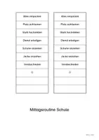 Vorschau - Fördermaterial/Inklusion - Checkliste Routine Liste zum Abhaken für Checklist Boards - Seite 3