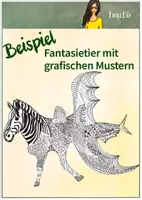 Vorschau - Arbeitsblätter - Fantasietiere mit grafischen Mustern - Seite 2